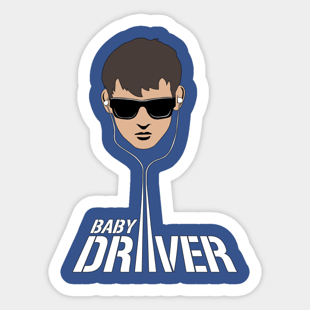 Baby Driver Sticker by JJFDesigns